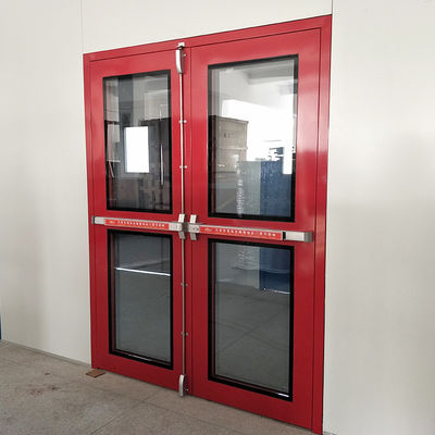 জরুরী এস্কেপ নিরাপত্তা ডাবল বেধ 42 মিমি ক্লিনরুম দরজা